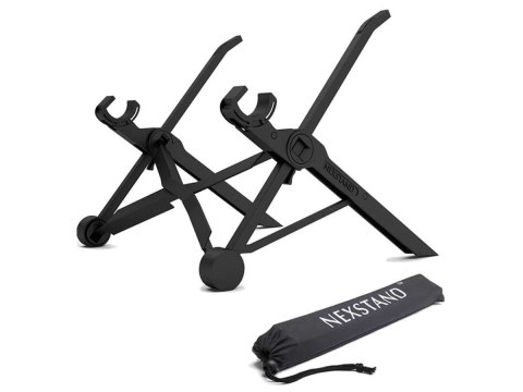 Nexstand Przenośne składane biurko Nexstand K2 stojak pod laptopa podstawka Czarna Nexstand Przenośne składane biurko Nexstand K2 stojak pod laptopa podstawka Czarna