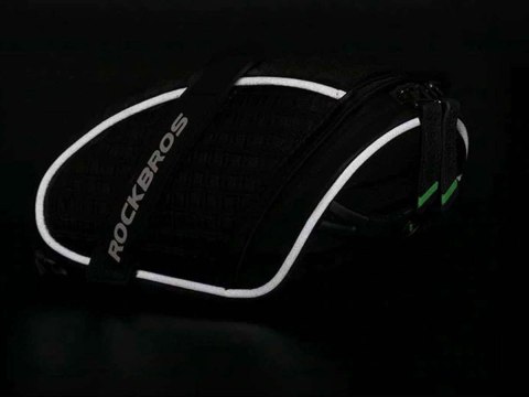 RockBros Etui torba sakwa na rower pod siodełko RockBros C16-BK Czarne RockBros Etui torba sakwa na rower pod siodełko RockBros C16-BK Czarne
