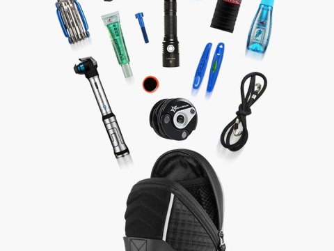 RockBros Etui torba sakwa na rower pod siodełko RockBros C16-BK Czarne RockBros Etui torba sakwa na rower pod siodełko RockBros C16-BK Czarne