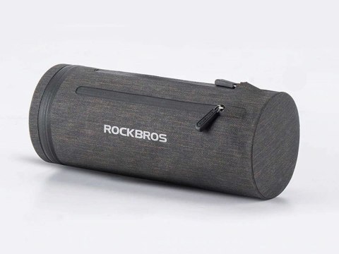 RockBros Etui wodoodporne torba sakwa na rower na kierownicę RockBros AS-051 Szare RockBros Etui wodoodporne torba sakwa na rower na kierownicę RockBros AS-051 Szare