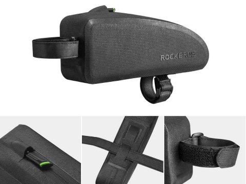 RockBros Etui wodoodporne torba sakwa na rower na ramę RockBros AS-019-1 Czarne RockBros Etui wodoodporne torba sakwa na rower na ramę RockBros AS-019-1 Czarne