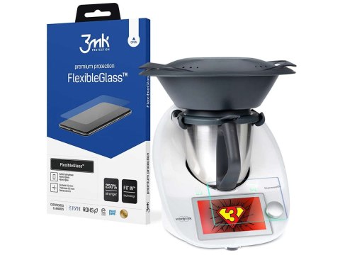 3mk 3mk Szkło hybrydowe Flexible Glass 7H do Thermomix TM6 3mk 3mk Szkło hybrydowe Flexible Glass 7H do Thermomix TM6