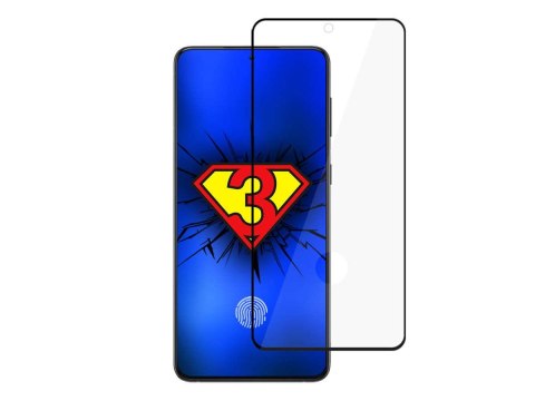 3mk Szkło 3mk HardGlass Max Finger Print do Samsung Galaxy S21 Ultra Black 3mk Szkło 3mk HardGlass Max Finger Print do Samsung Galaxy S21 Ultra Black