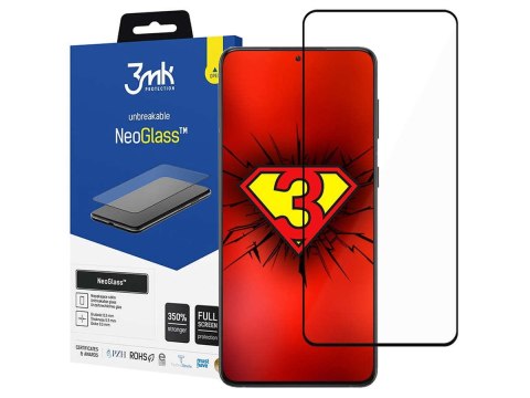 3mk Szkło 3mk NeoGlass 8H do Samsung Galaxy S21 Plus Black 3mk Szkło 3mk NeoGlass 8H do Samsung Galaxy S21 Plus Black
