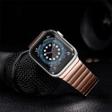 Alogy Bransoleta Alogy Stainless Steel Pasek stal do Apple Watch 1/2/3/4/5/6/7/8/SE/Ultra 42/44/45/49mm Różowe Złoto