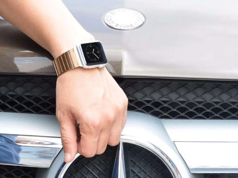 Alogy Bransoleta Alogy Stainless Steel do Apple Watch 38/40/41mm Różowe złoto Alogy Bransoleta Alogy Stainless Steel do Apple Watch 38/40/41mm Różowe złoto