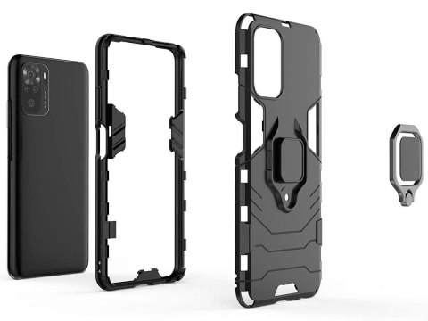 Alogy Etui Alogy Stand Ring Armor do Xiaomi Redmi Note 10/10s czarne Alogy Etui Alogy Stand Ring Armor do Xiaomi Redmi Note 10/10s czarne