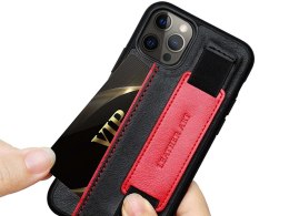Alogy Etui obudowa Alogy Leather Case do Apple iPhone 12/ 12 Pro 6.1 Czarne