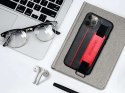 Alogy Etui obudowa Alogy Leather Case do Apple iPhone 12/ 12 Pro 6.1 Czarne