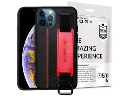 Alogy Etui obudowa Alogy Leather Case do Apple iPhone 12 Pro Max 6.5 Czarne