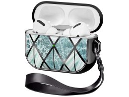 Alogy Etui ochronne 360 Alogy do Apple AirPods Pro Marble Black
