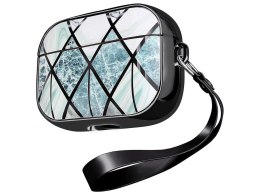 Alogy Etui ochronne 360 Alogy do Apple AirPods Pro Marble Black