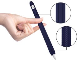 Alogy Etui ochronne Alogy obudowa pokrowiec na Apple Pencil 1 Granatowe