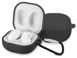 Alogy Etui silikonowe Alogy Slim Case do Samsung Galaxy Buds Live/ Buds Pro Szare