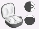 Alogy Etui silikonowe Alogy Slim Case do Samsung Galaxy Buds Live/ Buds Pro Szare