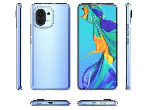 Alogy Etui silikonowe Alogy obudowa case do Xiaomi Mi 11 przezroczyste Alogy Etui silikonowe Alogy obudowa case do Xiaomi Mi 11 przezroczyste