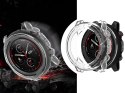 Alogy Etui silikonowe nakładka Alogy case do Xiaomi Amazfit Stratos 3 Przezroczyste