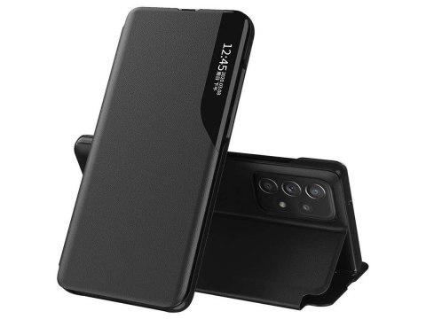 Alogy Etui z klapką portfel Alogy skórzane Smart View Cover do Samsung Galaxy A52 5G/ A52s Czarne Alogy Etui z klapką portfel Alogy skórzane Smart View Cover do Samsung Galaxy A52 5G/ A52s Czarne