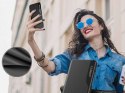 Alogy Etui z klapką portfel Alogy skórzane Smart View Cover do Samsung Galaxy A52 5G/ A52s Czarne