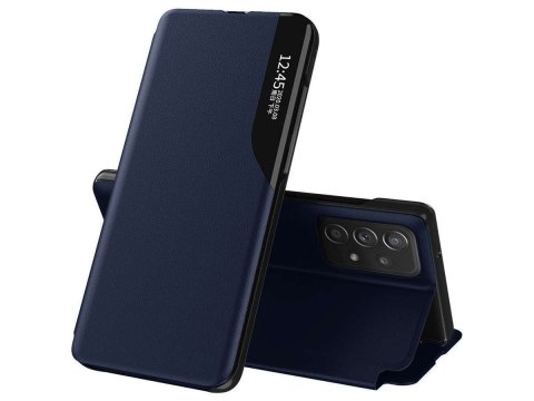 Alogy Etui z klapką portfel Alogy skórzane Smart View Cover do Samsung Galaxy A52 5G/ A52s Granatowe Alogy Etui z klapką portfel Alogy skórzane Smart View Cover do Samsung Galaxy A52 5G/ A52s Granatowe