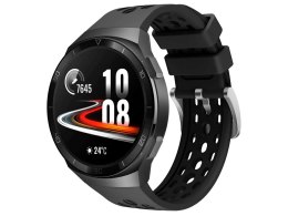 Alogy Gumowy Uniwersalny pasek sportowy Alogy soft band do smartwatcha 22mm Czarny