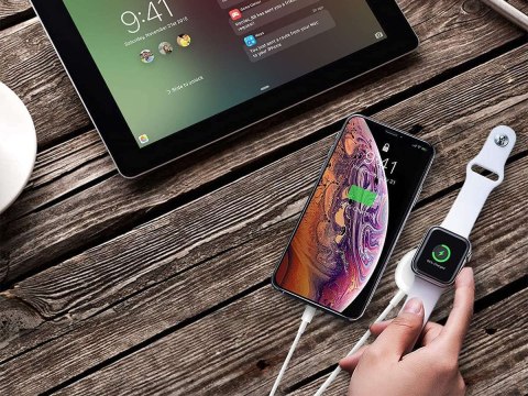 Alogy Ładowarka indukcyjna Qi + Lightning 2w1 Alogy do Apple Watch/ iPhone Alogy Ładowarka indukcyjna Qi + Lightning 2w1 Alogy do Apple Watch/ iPhone
