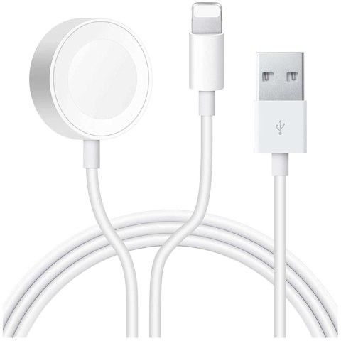 Alogy Ładowarka indukcyjna Qi + Lightning 2w1 Alogy do Apple Watch/ iPhone Alogy Ładowarka indukcyjna Qi + Lightning 2w1 Alogy do Apple Watch/ iPhone