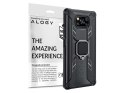 Alogy Pancerne etui Alogy Ring Carbon Holder do Xiaomi Poco X3 NFC