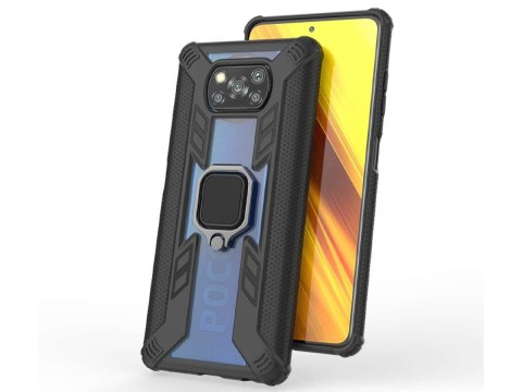 Alogy Pancerne etui Alogy Ring Carbon Holder do Xiaomi Poco X3 NFC Alogy Pancerne etui Alogy Ring Carbon Holder do Xiaomi Poco X3 NFC