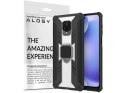 Alogy Pancerne etui Alogy Ring Carbon Holder do Xiaomi Redmi Note 9S/ Pro/ Max