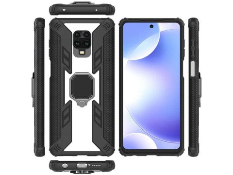 Alogy Pancerne etui Alogy Ring Carbon Holder do Xiaomi Redmi Note 9S/ Pro/ Max Alogy Pancerne etui Alogy Ring Carbon Holder do Xiaomi Redmi Note 9S/ Pro/ Max