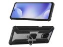 Alogy Pancerne etui Alogy Ring Carbon Holder do Xiaomi Redmi Note 9S/ Pro/ Max