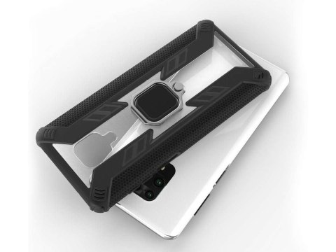 Alogy Pancerne etui Alogy Ring Carbon Holder do Xiaomi Redmi Note 9S/ Pro/ Max Alogy Pancerne etui Alogy Ring Carbon Holder do Xiaomi Redmi Note 9S/ Pro/ Max