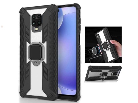 Alogy Pancerne etui Alogy Ring Carbon Holder do Xiaomi Redmi Note 9S/ Pro/ Max Alogy Pancerne etui Alogy Ring Carbon Holder do Xiaomi Redmi Note 9S/ Pro/ Max