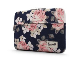 Canvaslife Etui pokrowiec Canvas torba do laptopa 15 do MacBook Air/ Pro Navy Rose