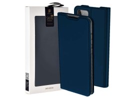 Dux Ducis Etui ochronne z klapką Dux Ducis Skin skórzane do Samsung Galaxy A72 Granatowe