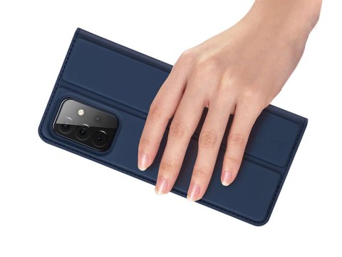 Dux Ducis Etui ochronne z klapką Dux Ducis Skin skórzane do Samsung Galaxy A72 Granatowe Dux Ducis Etui ochronne z klapką Dux Ducis Skin skórzane do Samsung Galaxy A72 Granatowe