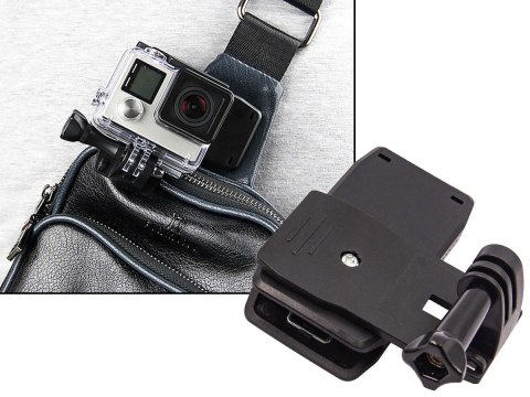 Alogy Uchwyt Alogy klips do biurka statyw do GoPro Hero 10/9/8/7/6/5 Alogy Uchwyt Alogy klips do biurka statyw do GoPro Hero 10/9/8/7/6/5