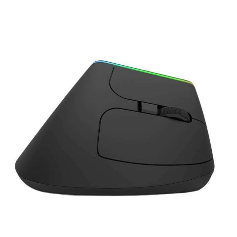 Delux Bezprzewodowa mysz pionowa Delux M618DB BT/2.4G 4000DPI RGB Delux Bezprzewodowa mysz pionowa Delux M618DB BT/2.4G 4000DPI RGB