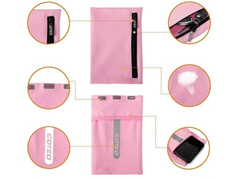 Goteo Etui opaska sportowa Goteo armband na ramię do telefonu L Różowa Goteo Etui opaska sportowa Goteo armband na ramię do telefonu L Różowa