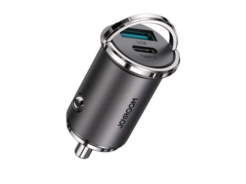 Joyroom Ładowarka samochodowa Joyroom C-A35 USB + Type C PD 45W 5A QC 3.0 Black Joyroom Ładowarka samochodowa Joyroom C-A35 USB + Type C PD 45W 5A QC 3.0 Black