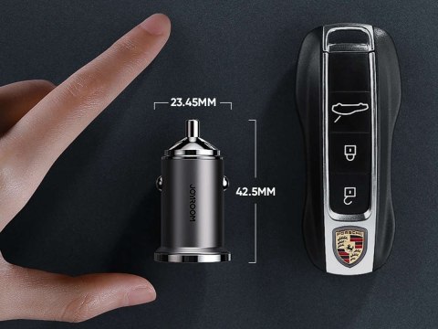 Joyroom Ładowarka samochodowa Joyroom C-A35 USB + Type C PD 45W 5A QC 3.0 Black Joyroom Ładowarka samochodowa Joyroom C-A35 USB + Type C PD 45W 5A QC 3.0 Black