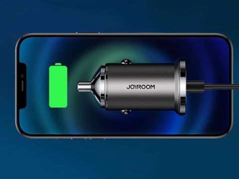 Joyroom Ładowarka samochodowa Joyroom C-A35 USB + Type C PD 45W 5A QC 3.0 Black Joyroom Ładowarka samochodowa Joyroom C-A35 USB + Type C PD 45W 5A QC 3.0 Black