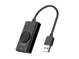 Orico Zewnętrzna karta dźwiękowa Orico USB 2.0, 10cm