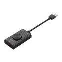 Orico Zewnętrzna karta dźwiękowa Orico USB 2.0, 10cm