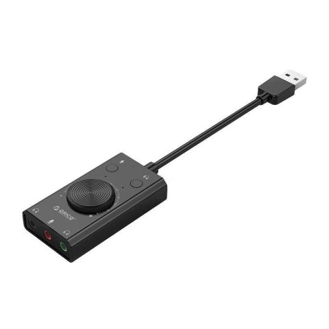 Orico Zewnętrzna karta dźwiękowa Orico USB 2.0, 10cm Orico Zewnętrzna karta dźwiękowa Orico USB 2.0, 10cm