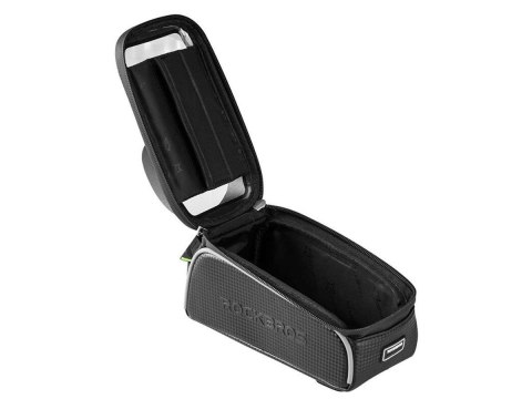 RockBros Etui torba uchwyt rowerowy RockBros 017-1BK sakwa na rower na ramę Czarne RockBros Etui torba uchwyt rowerowy RockBros 017-1BK sakwa na rower na ramę Czarne