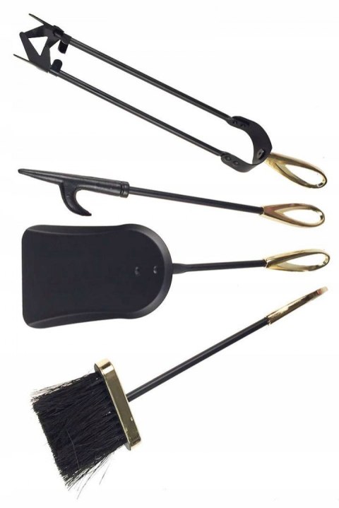 ALPENBURG AKCESORIA PRZYBORY DO KOMINKA NA STOJAKU BLACK/GOLD ALPENBURG AKCESORIA PRZYBORY DO KOMINKA NA STOJAKU BLACK/GOLD