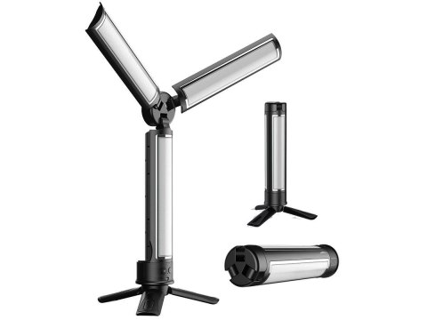 Apexel Składana lampa Apexel APL-FL05 LED statyw z pilotem Czarny Apexel Składana lampa Apexel APL-FL05 LED statyw z pilotem Czarny