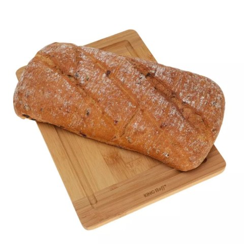 KINGHOFF BAMBUSOWA DESKA KUCHENNA 27x19cm KINGHOFF KH-1136 KINGHOFF BAMBUSOWA DESKA KUCHENNA 27x19cm KINGHOFF KH-1136